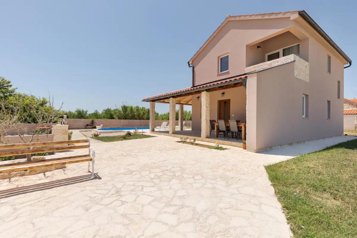 Casa Di Marko-New Modern Rustic House With Pool And Spacious Garden! Privlaka  Buitenkant foto
