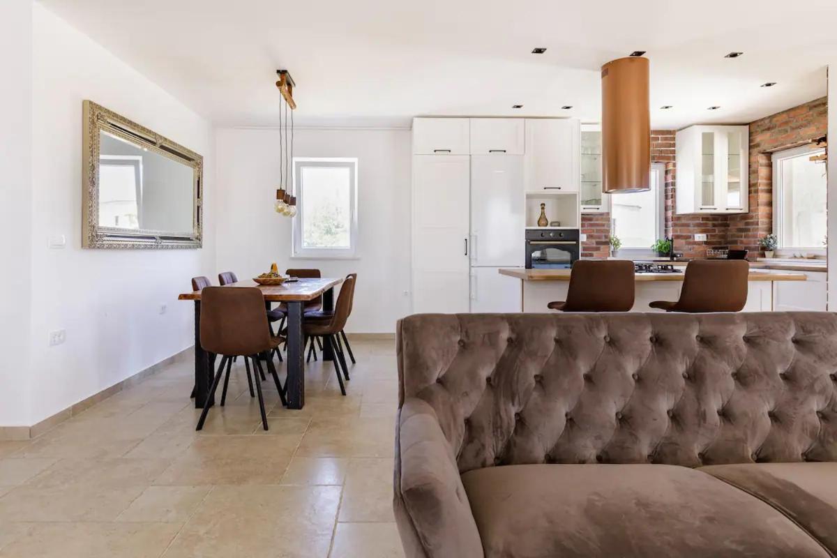 Casa Di Marko-New Modern Rustic House With Pool And Spacious Garden! Privlaka  Buitenkant foto